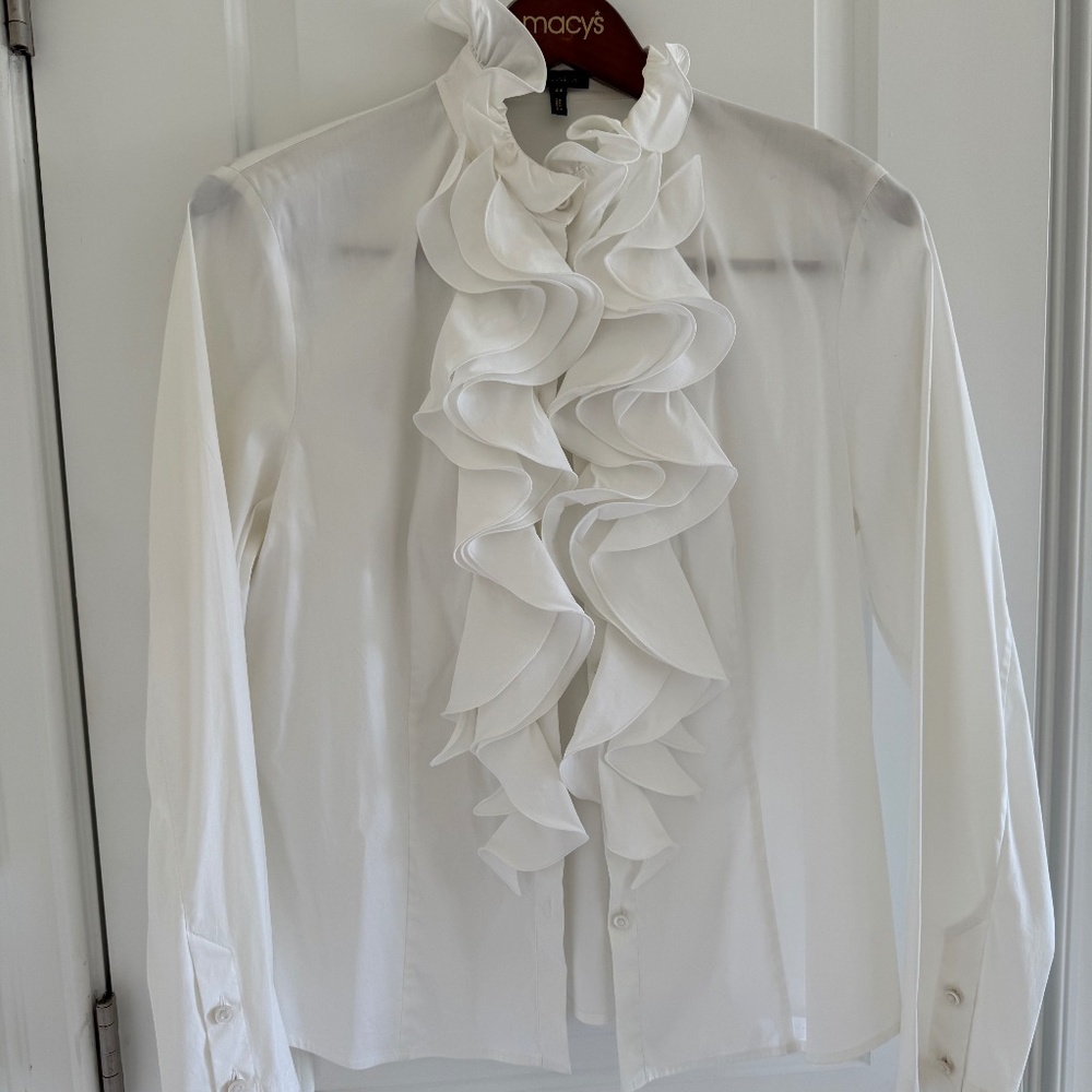 Escada Ruffled Blouse